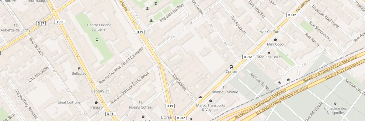 Plan du 16 Rue Martre à Clichy