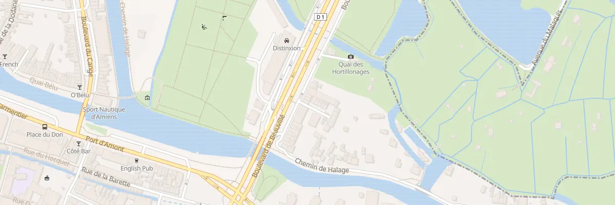 Plan du 34 Bd de Beauvillé à Amiens