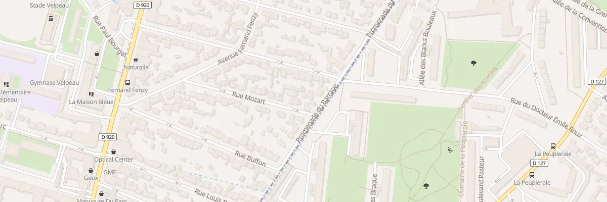 Plan du 27 Rue Mozart à Antony