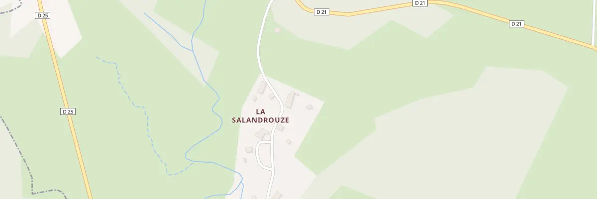 Plan du 5112 La Salandrouze à Saint-Maurice-près-Crocq