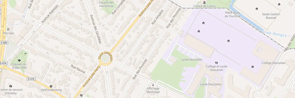 Plan du 31 Rue des Pivoines à Antony