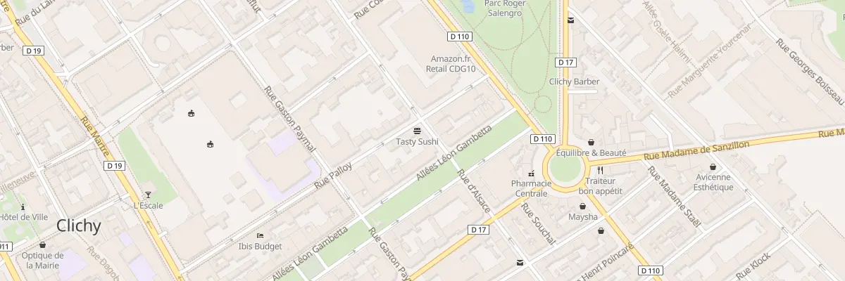 Plan du 41 Rue d’Alsace à Clichy