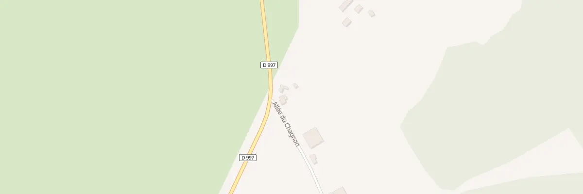 Plan du 3 All du Chagnon à Sidiailles