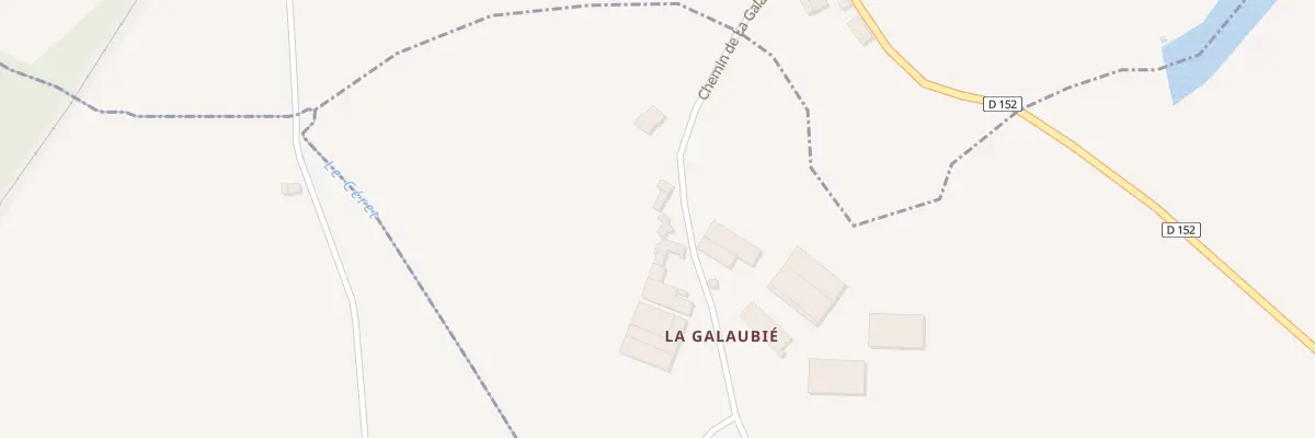 Plan du 5028 La Galoubie à Montauriol