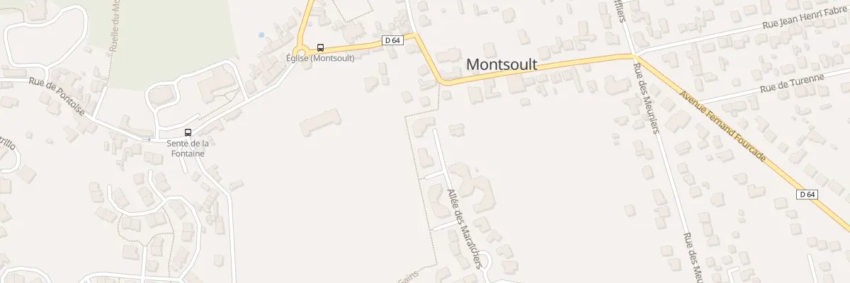 Plan du 104 All des Maraîchers à Montsoult