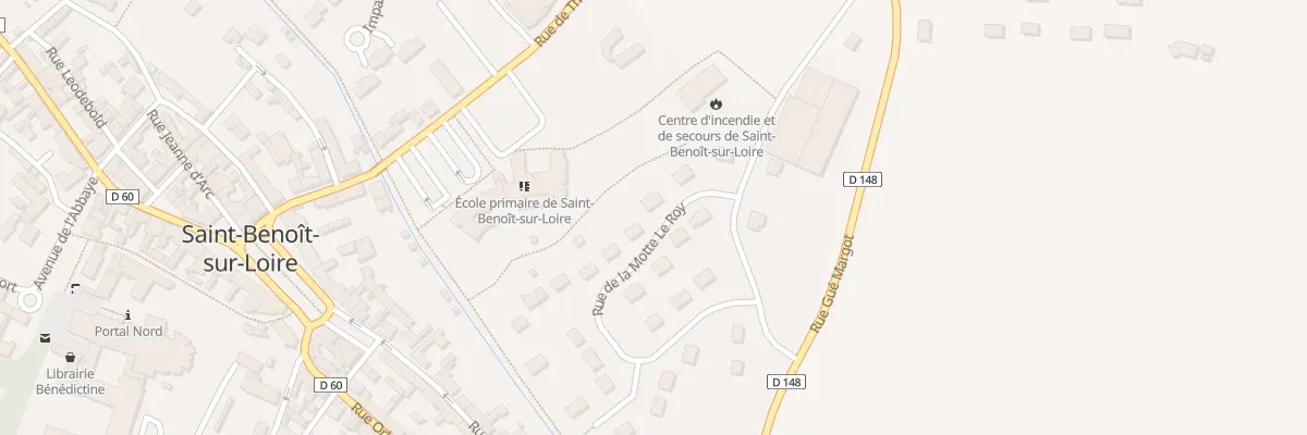 Plan du 37 Rue de la Motte le Roy à Saint-Benoît-sur-Loire