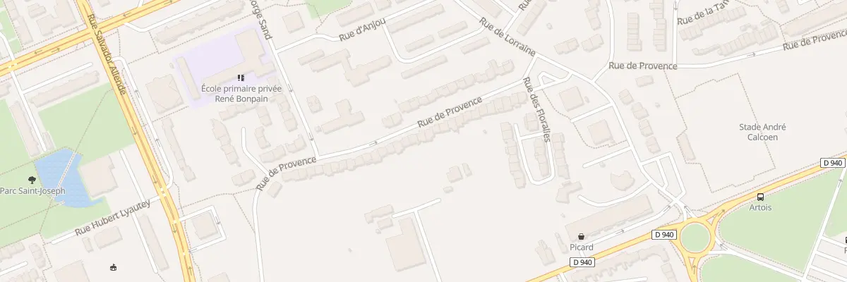 Plan du 52 Rue de Provence à Grande-Synthe