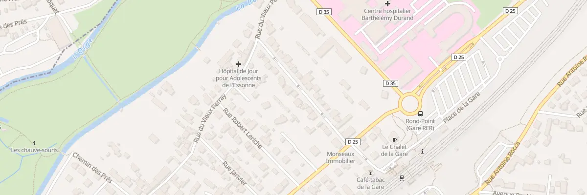 Plan du 14 Rue Colonel Yves Massie à Sainte-Geneviève-des-Bois