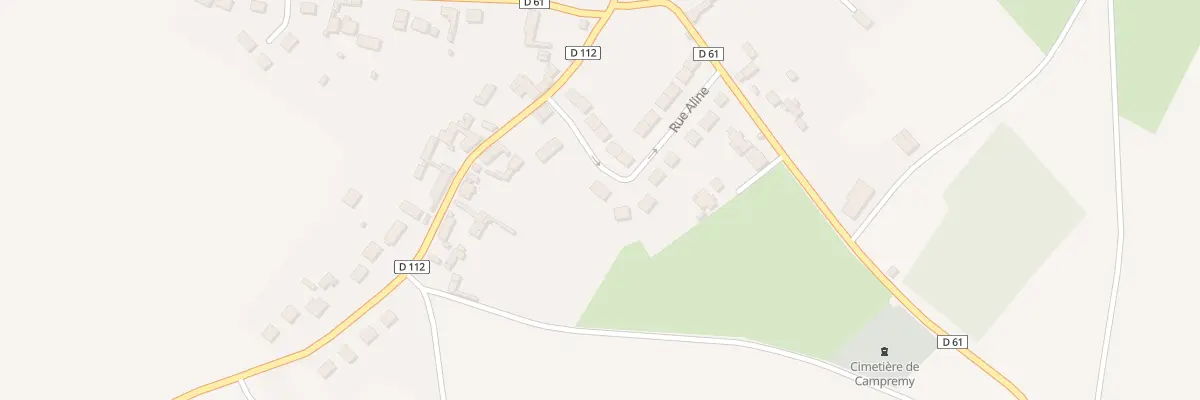 Plan du 4 Rue Aline à Campremy