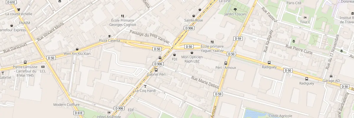 Plan du 79 Av Pierre Brossolette à Montrouge