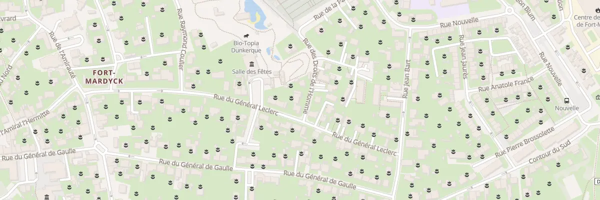 Plan du 1 Rue des Droits de l’Homme Fm à Dunkerque