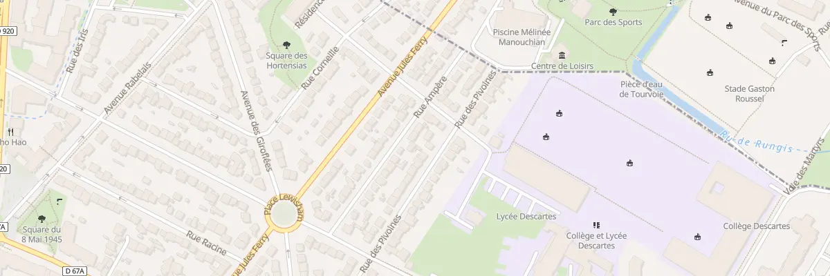 Plan du 26 Rue Ampère à Antony