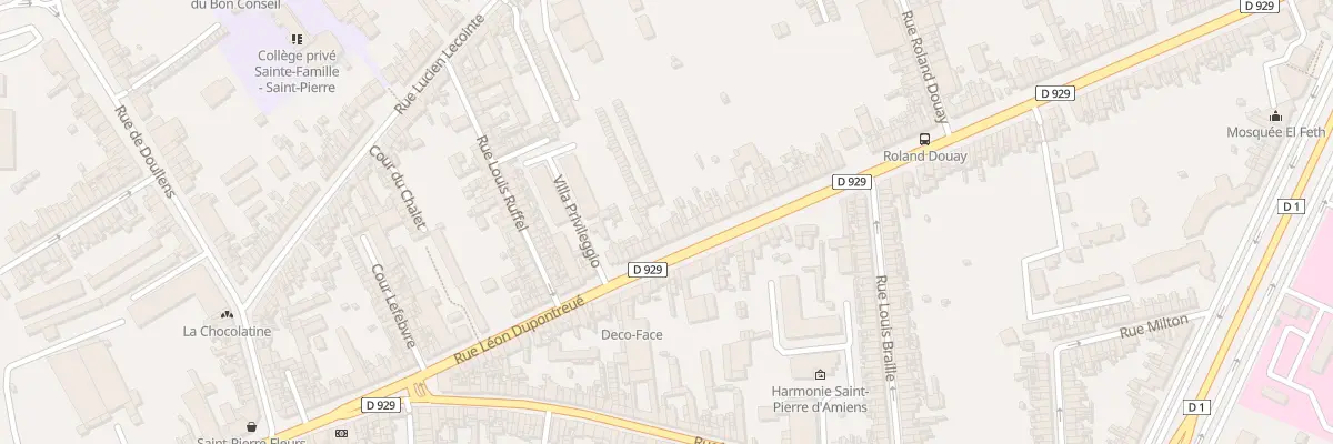 Plan du 59 Rue Léon Dupontreué à Amiens