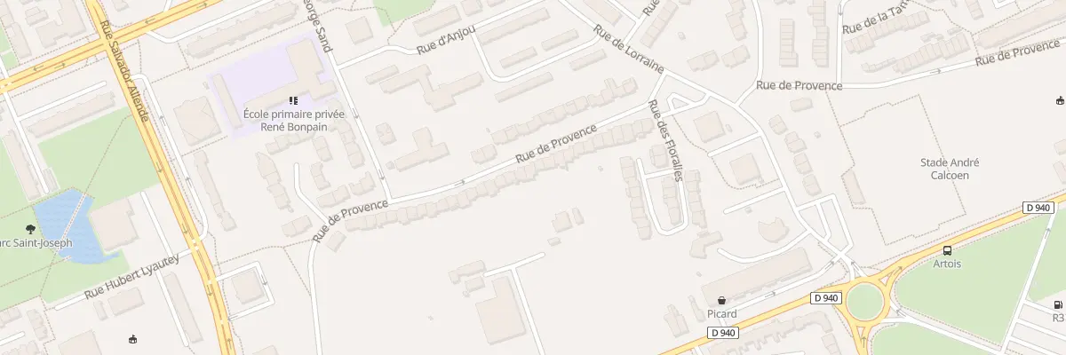 Plan du 54 Rue de Provence à Grande-Synthe