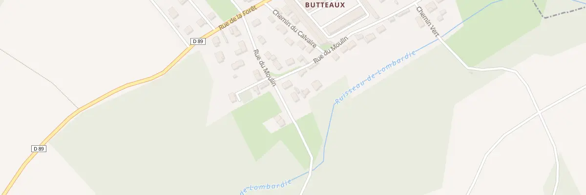 Plan du 132 Rue du Moulin à Hondainville