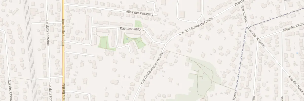 Plan du 87 Rue du Général de Gaulle à Saint-Michel-sur-Orge