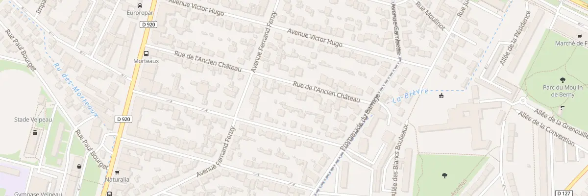 Plan du 32 Rue de l’Ancien Château à Antony