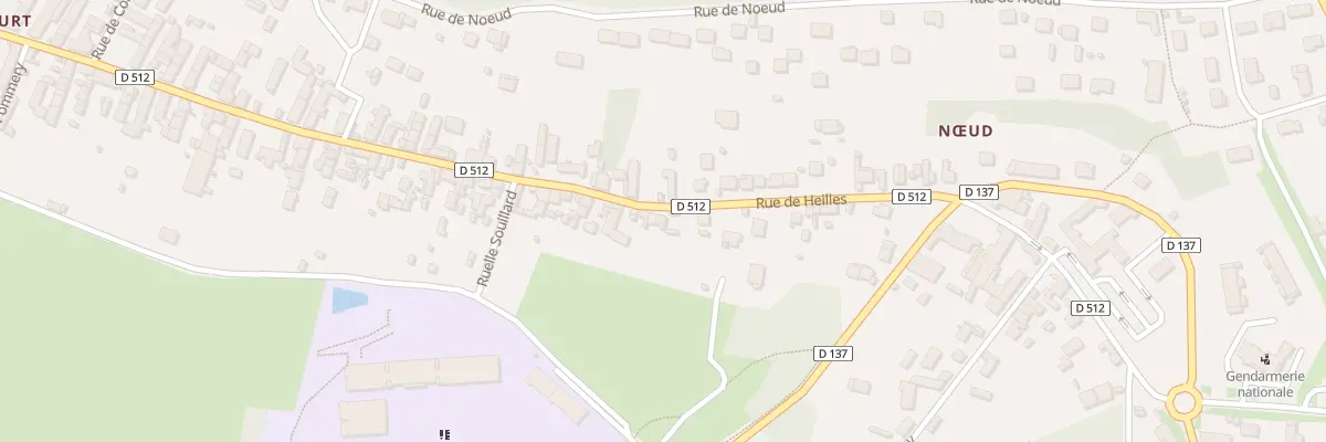 Plan du 33 Rue de Heilles à Mouy
