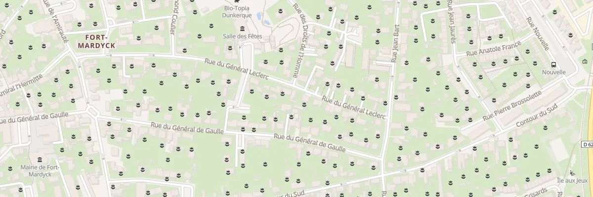 Plan du 17 Rue du General Leclerc Fm à Dunkerque