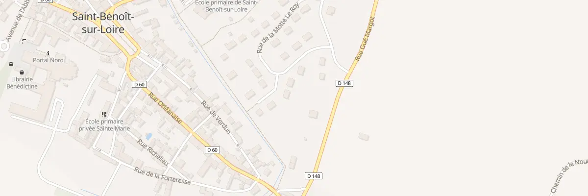 Plan du 9 Rue de la Motte le Roy à Saint-Benoît-sur-Loire