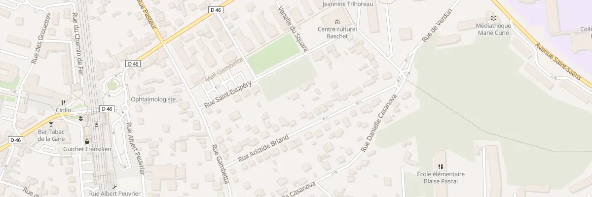 Plan du 27 Rue Aristide Briand à Saint-Michel-sur-Orge