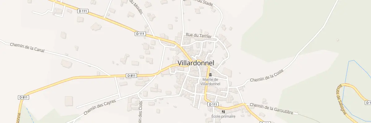 Plan du 2 Pl du 11 Novembre à Villardonnel