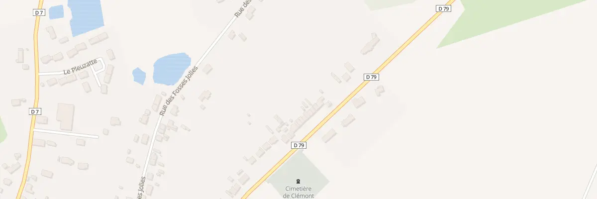 Plan du 53 Rue du 11 Novembre 1918 à Clémont
