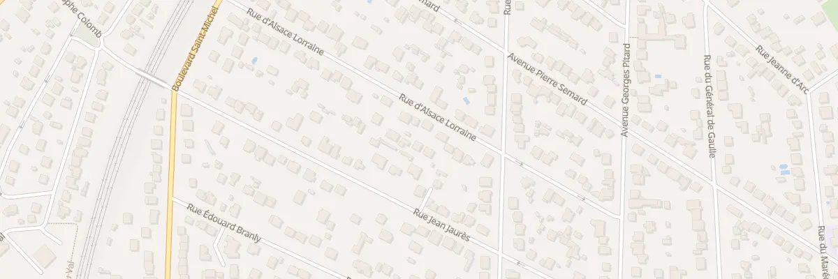Plan du 48B Rue d’Alsace Lorraine à Sainte-Geneviève-des-Bois