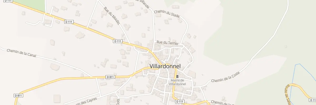 Plan du 15 Rue Cabardes à Villardonnel