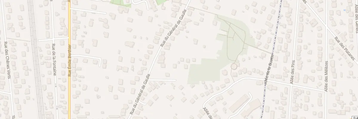 Plan du 34 Rue du Général de Gaulle à Saint-Michel-sur-Orge