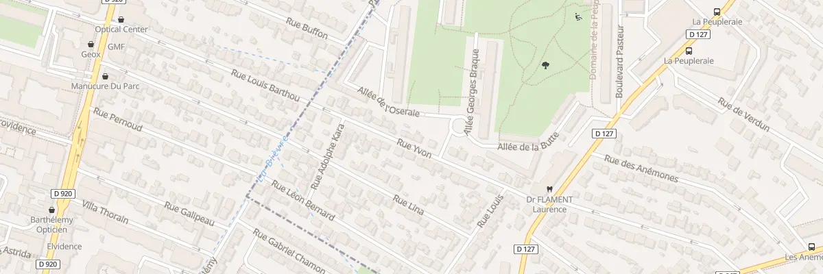 Plan du 49 Rue Yvon à Fresnes