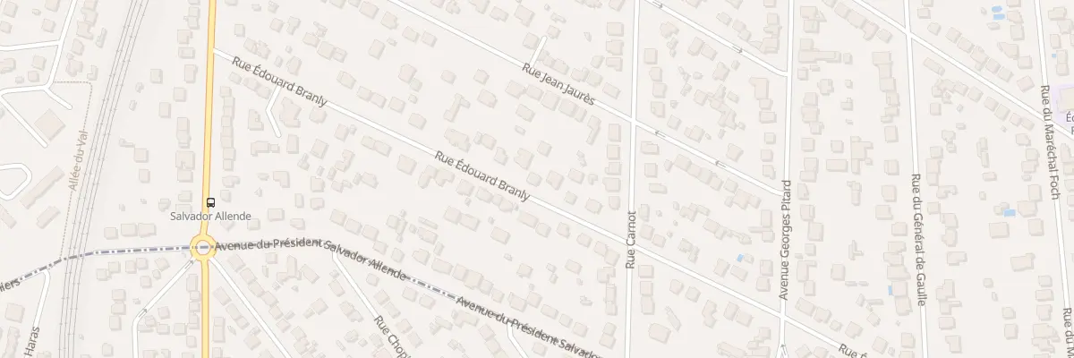 Plan du 57 Rue Edouard Branly à Sainte-Geneviève-des-Bois