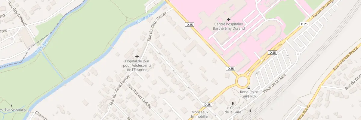 Plan du 17 Rue Colonel Yves Massie à Sainte-Geneviève-des-Bois