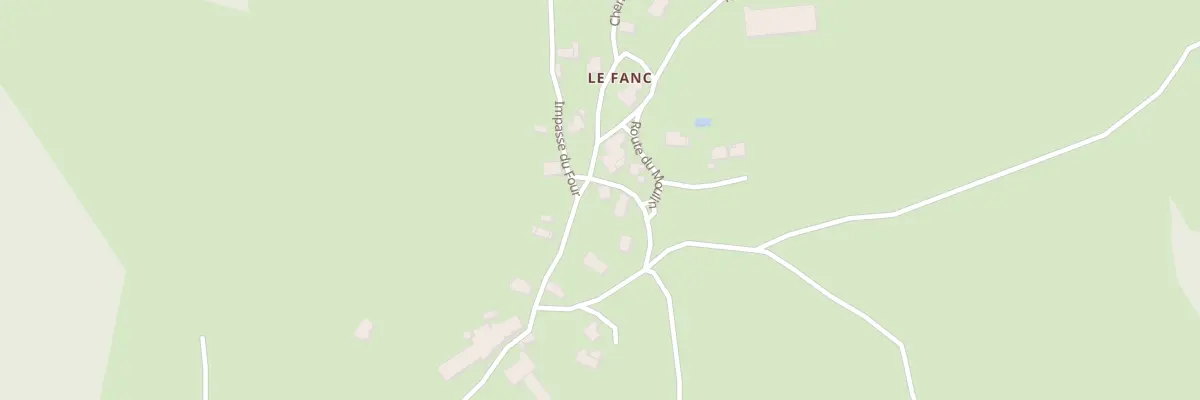 Plan du 5036 Le Fanc à Chalvignac