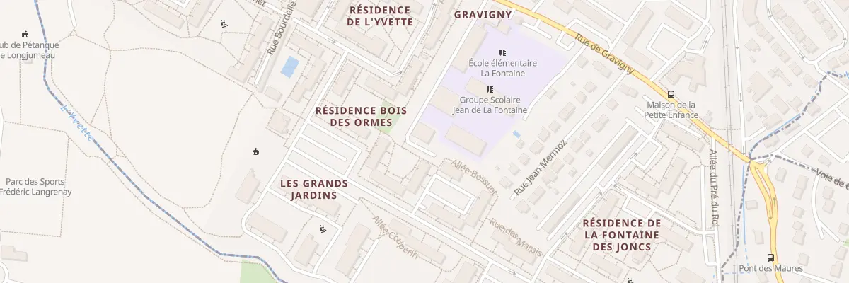 Plan du 84 Rue de Gravigny à Chilly-Mazarin