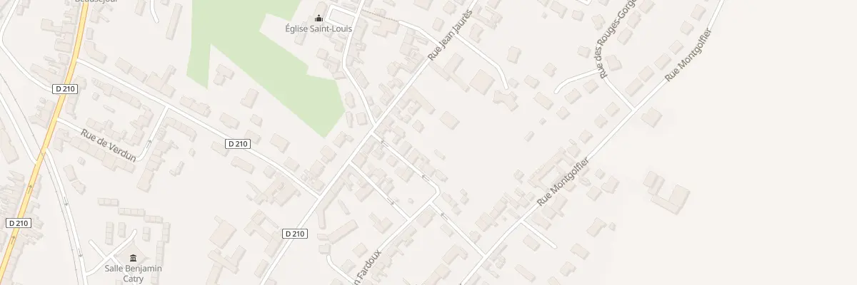 Plan du 66 Rue Jean Jaurès à Arques