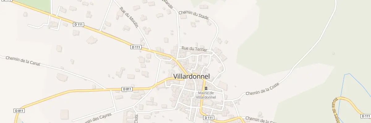 Plan du 13 Rue Cabardes à Villardonnel