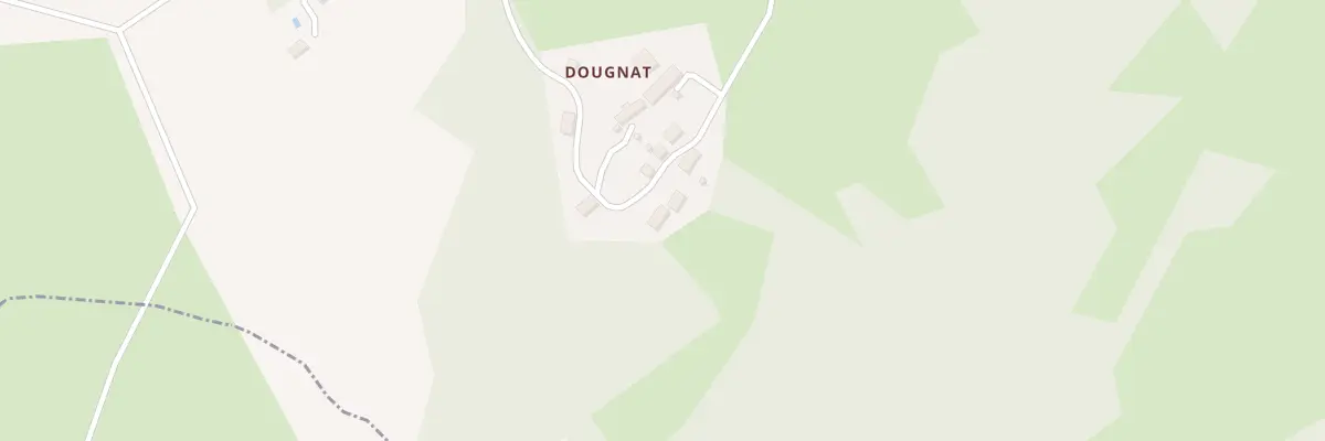 Plan du 6 Dougnat et la Combe à Saint-Agnant-près-Crocq