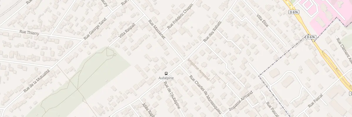 Plan du 62 Rue des Rabats à Antony