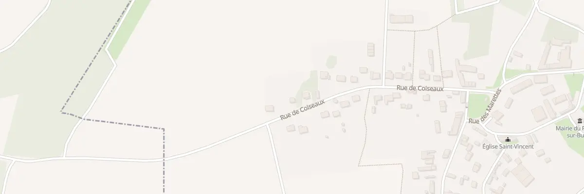 Plan du 329 Rue de Coiseaux au Plessier-sur-Bulles