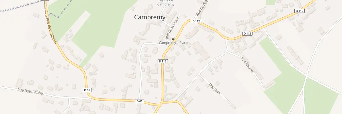 Plan du 10 Rue des Belles Dames à Campremy