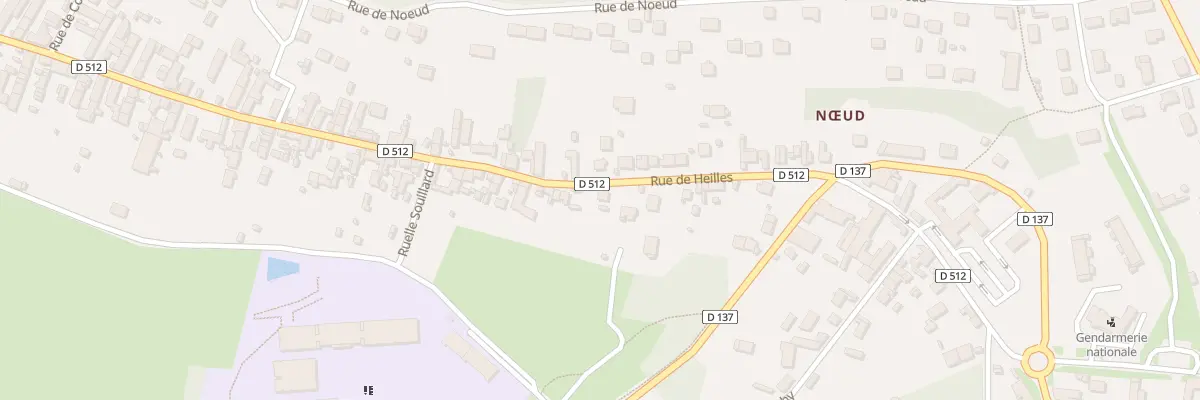 Plan du 25 Rue de Heilles à Mouy
