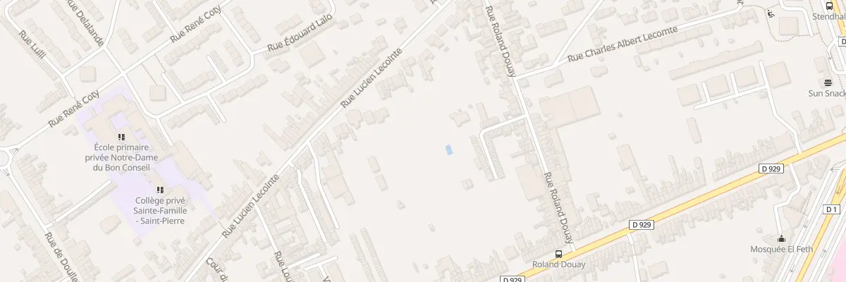 Plan du 164 Rue Lucien Lecointe à Amiens