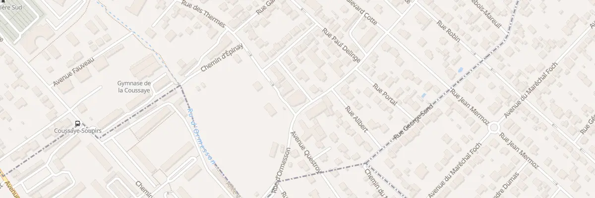 Plan du 3 Rue de la Barre à Enghien-les-Bains