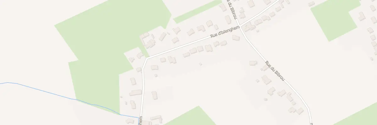 Plan du 780 Rue d’Islinghem à Ecques
