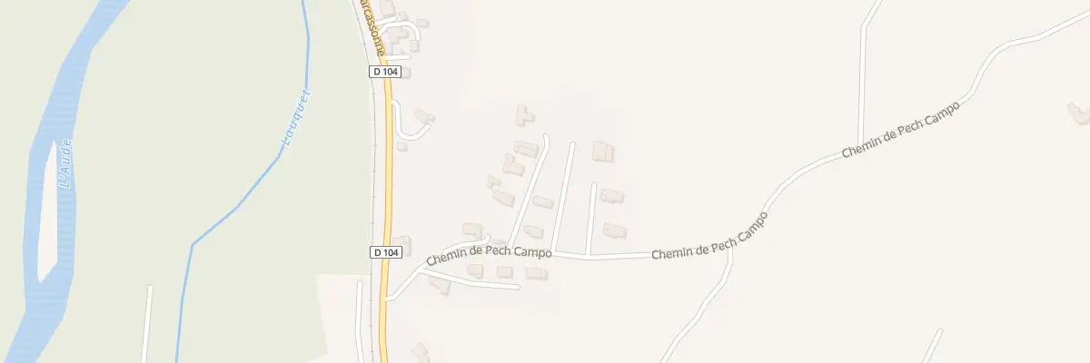 Plan du 8 Imp du Chardonnay à Couffoulens