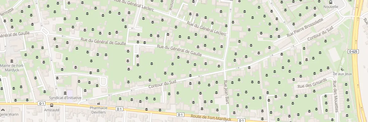 Plan du 11 Rue du General de Gaulle Fm à Dunkerque