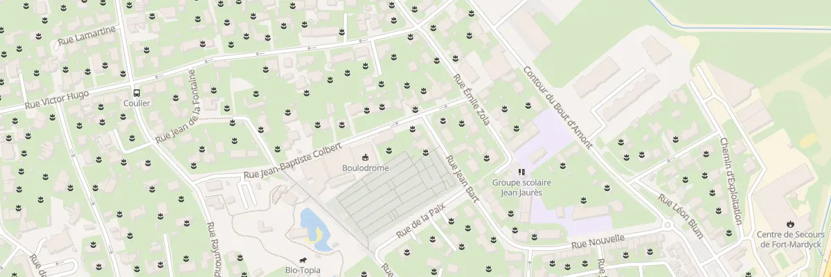 Plan du 39 Rue Jean Bart Fort Mardyck à Dunkerque