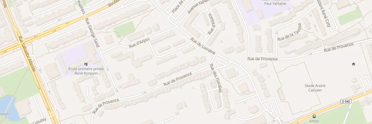 Plan du 33 Rue de Provence à Grande-Synthe