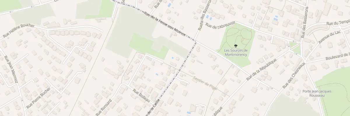 Plan du 91 Rue de la Caille à Soisy-sous-Montmorency